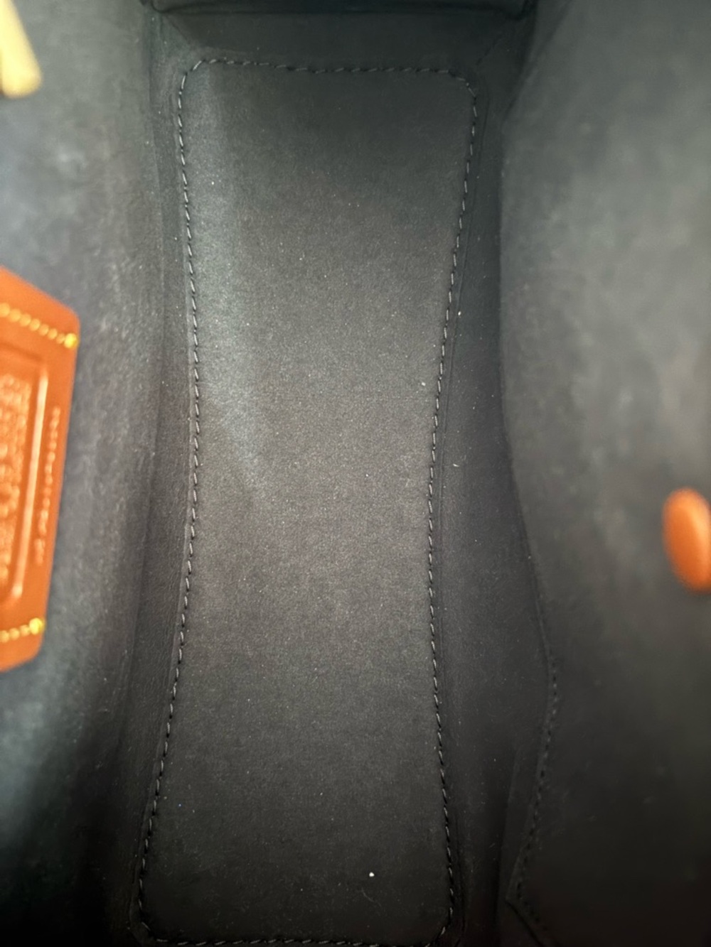 Coach Courier Carryall Pacific Blue Leather Crossbody Satchel - Picture 6 of 11